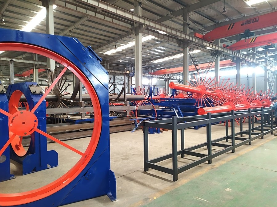 在桥梁施工中，为什么越来越多的人选择使用钢筋笼滚焊机？